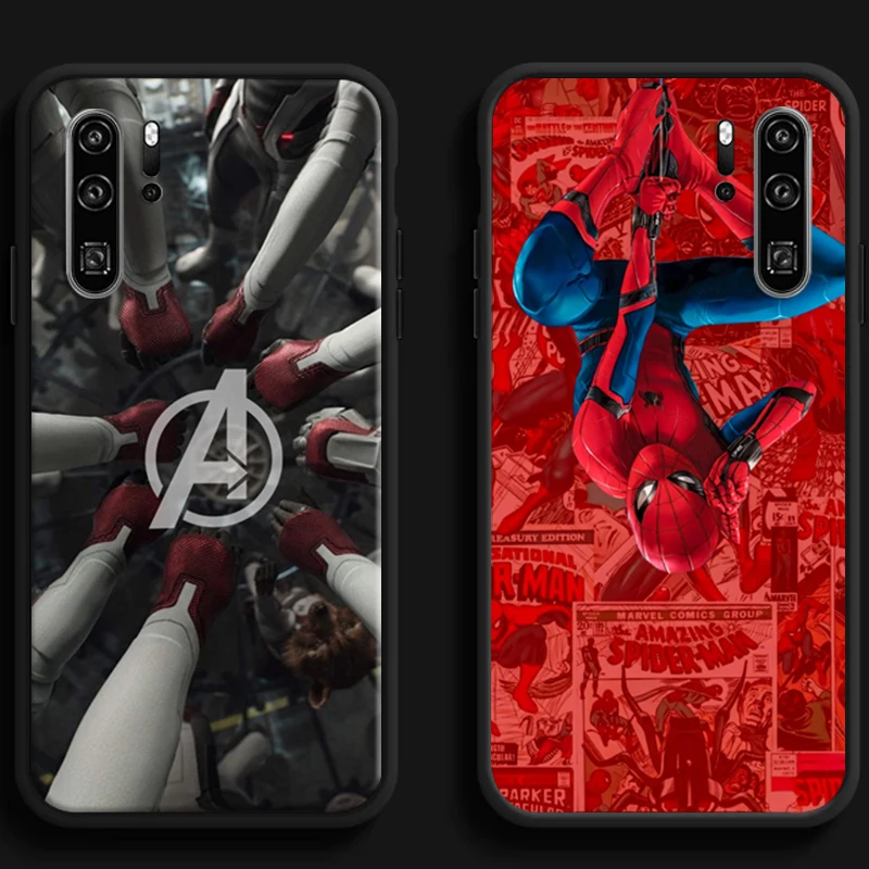 

Marvel Iron Man Phone Cases For Huawei Honor Y6 Y7 2019 Y9 2018 Y9 Prime 2019 Y9 2019 Y9A Funda Soft TPU Carcasa Back Cover