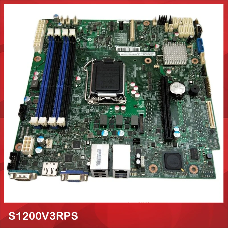 

Original Server Motherboard For Intel S1200V3RPS SATA3.0 C222 LGA1150 Perfect Test Good Quality