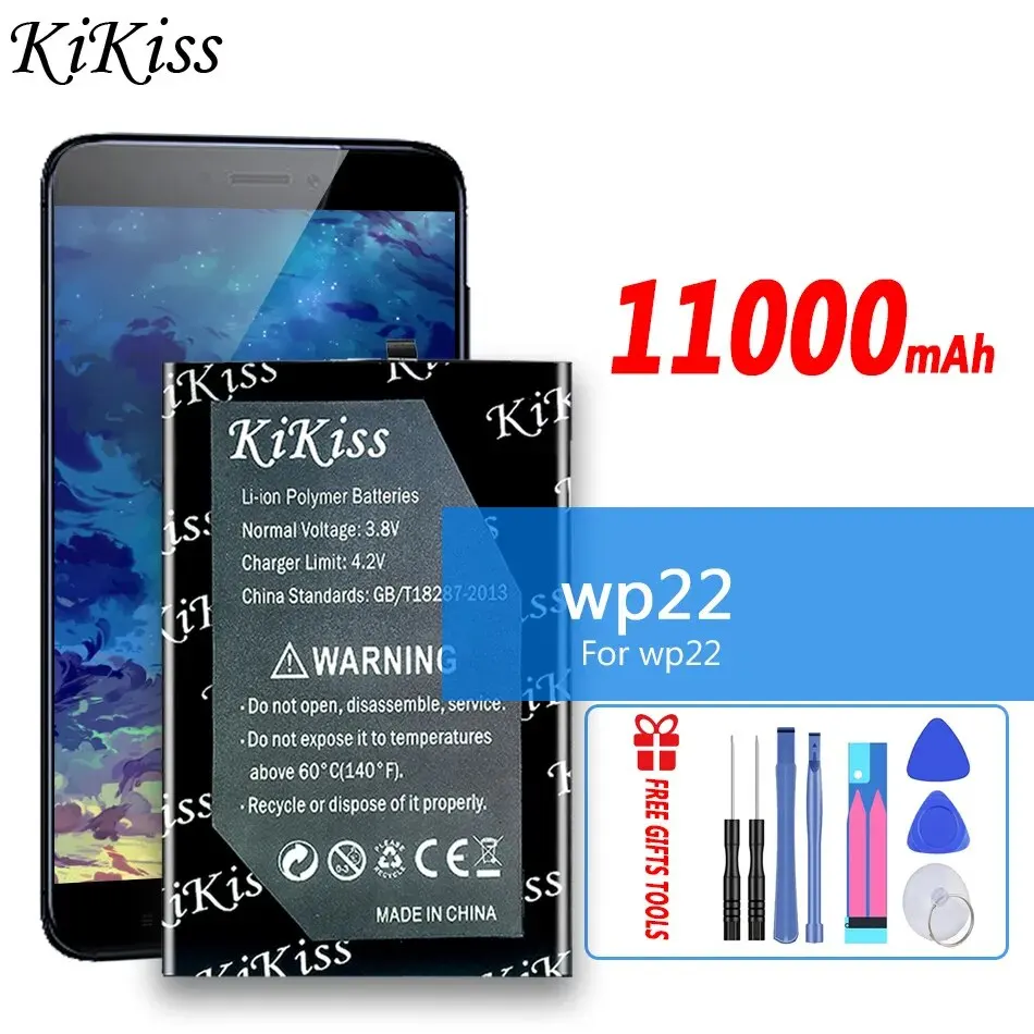 

Аккумулятор KiKiss 11000 мАч для OUKITEL wp22 (S109), аккумулятор