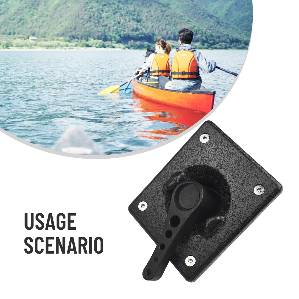 

Kayak Canoe Rudder Accessories Canoe Gasket Kayak Kit Large Gasket Rudder Rudder Control Parts Screws Brand New