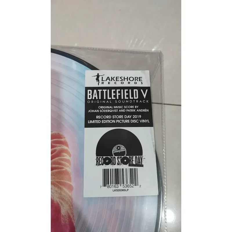 Фото Саундтрек к игре Battlefield V на виниловой пластинке от Lakeshore Records, лимитированное издание к выходу RSD 2019 года. №3