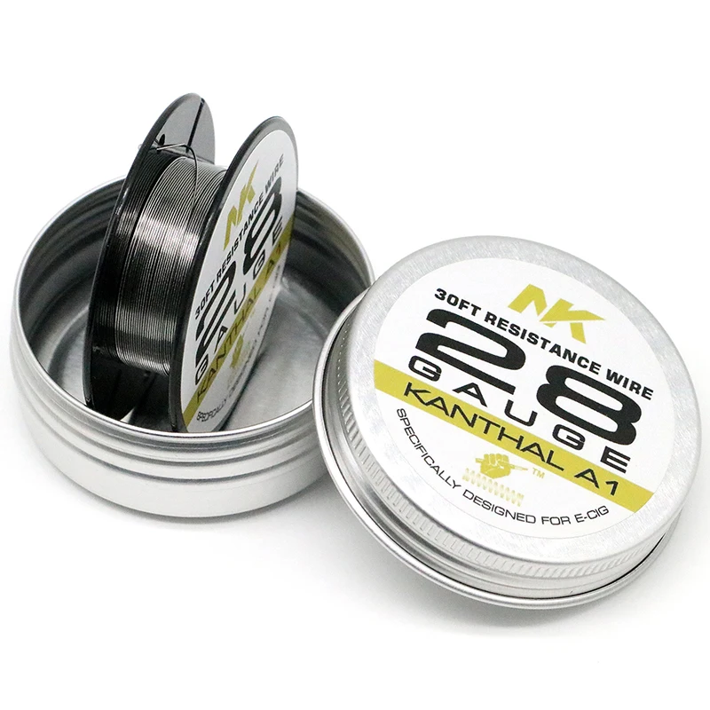 Нагревательный провод NK Kanthal A1 AWG 26, 27, 28, 36, 38, 40, калибр