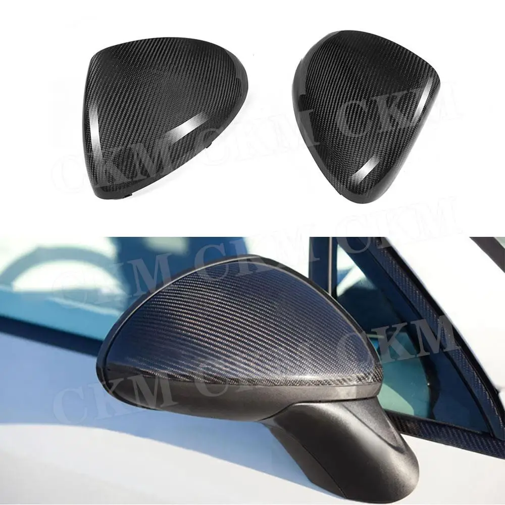 Сухие детали из углеродного волокна крышка зеркала заднего вида накладка на
