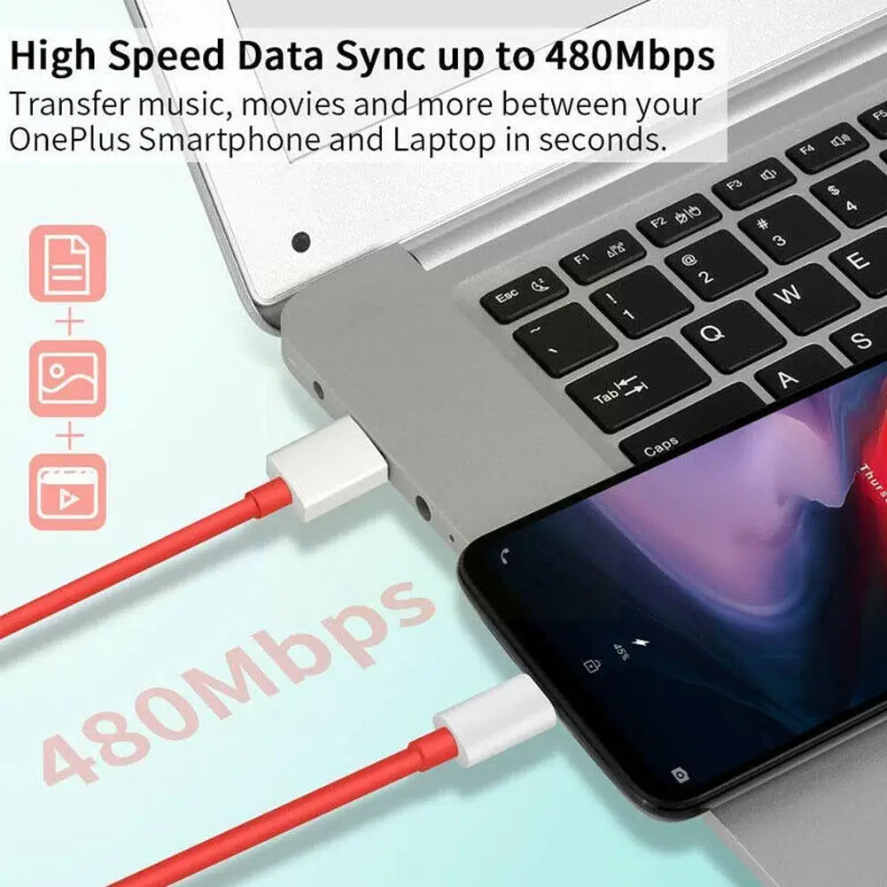 Кабель для быстрой зарядки 6a Oneplus Nord Warp Charge Type-c Dash For One Plus 8 7 Pro t T 6t 6 5t 5 3 провод