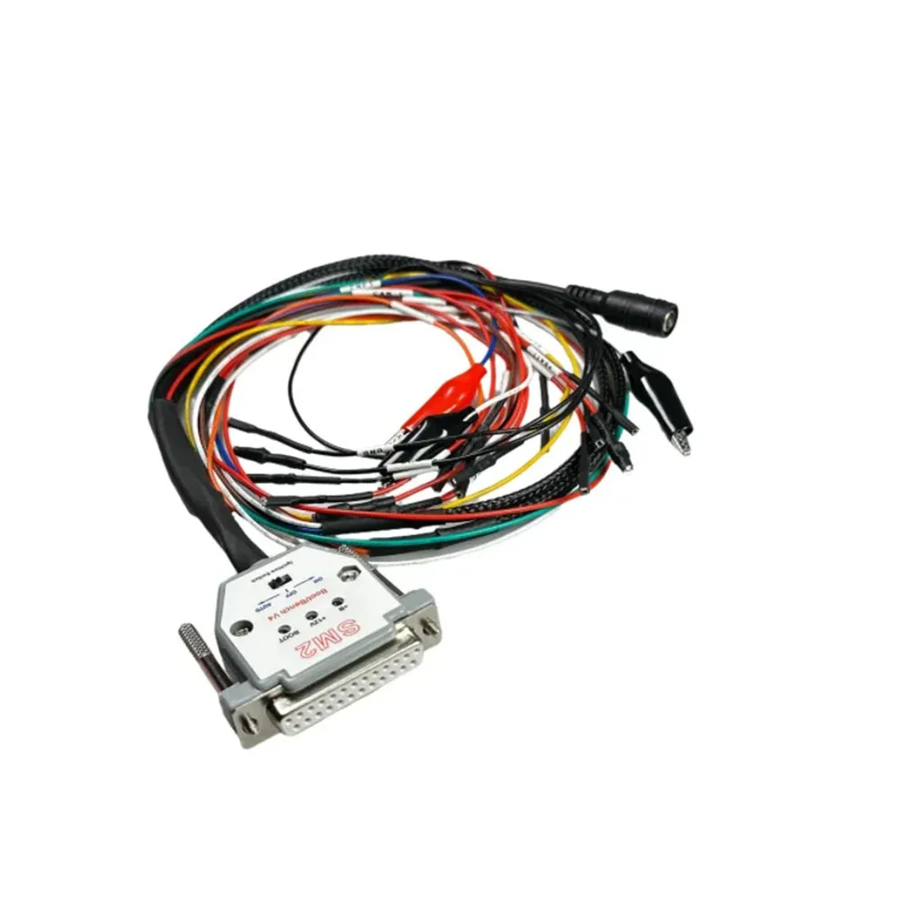 Фото Кабель для программирования ЭБУ SM2 PRO OBD Mainline J2534 VCI 67-в-1, диагностический инструмент для автомобилей, кабель для запуска и диагностики, DB25, 3 светодиода, Pcmflash №2