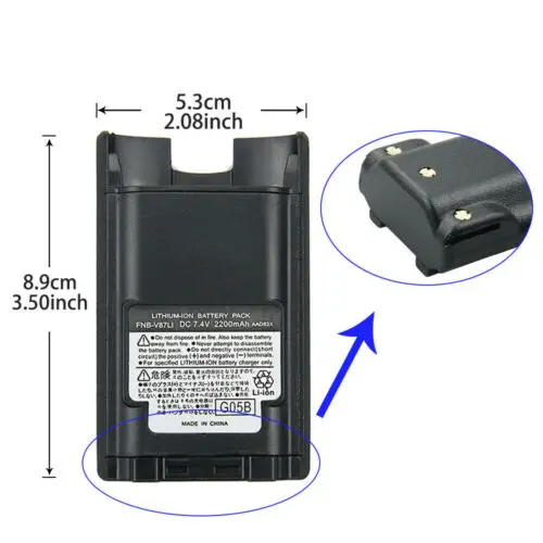 Новый литий-ионный Аккумулятор 7 4 В 2200 мАч 2 шт.