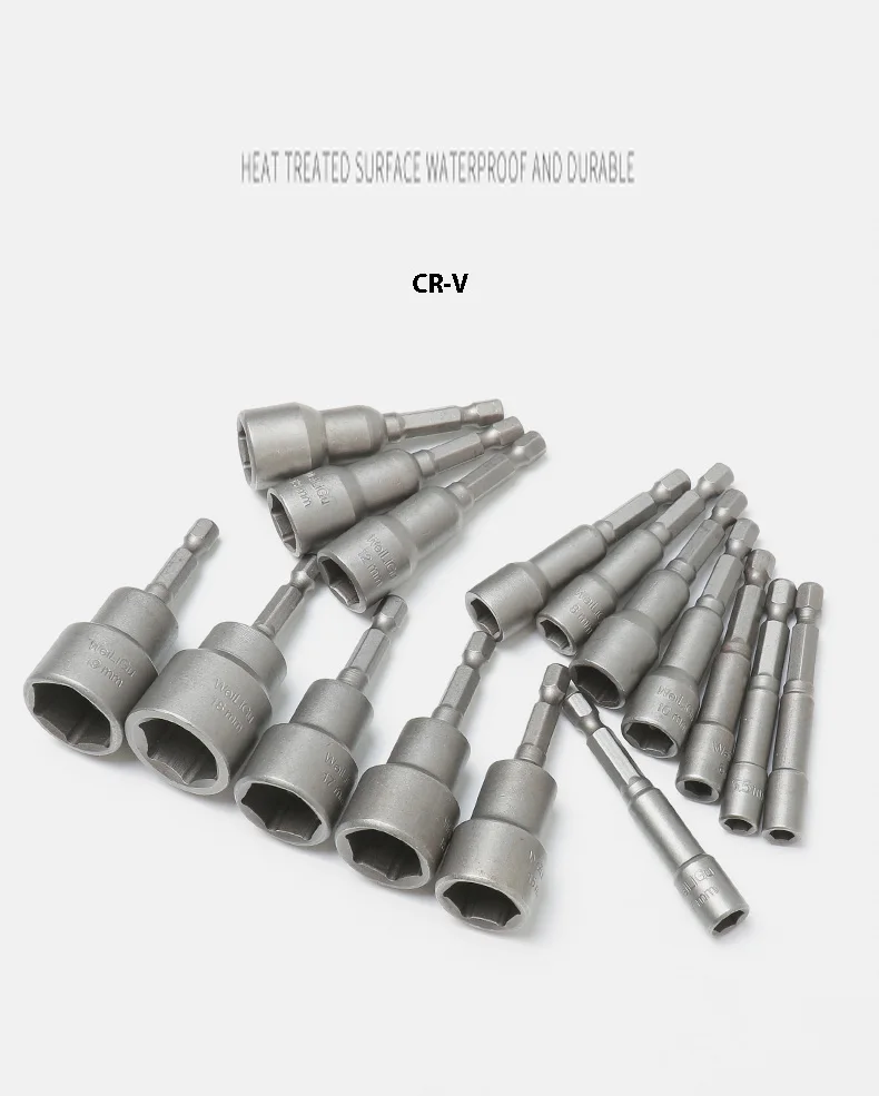 1 шт. 1/4 &quotдо 1/2&quot английская втулка с шестигранным хвостовиком шестигранная