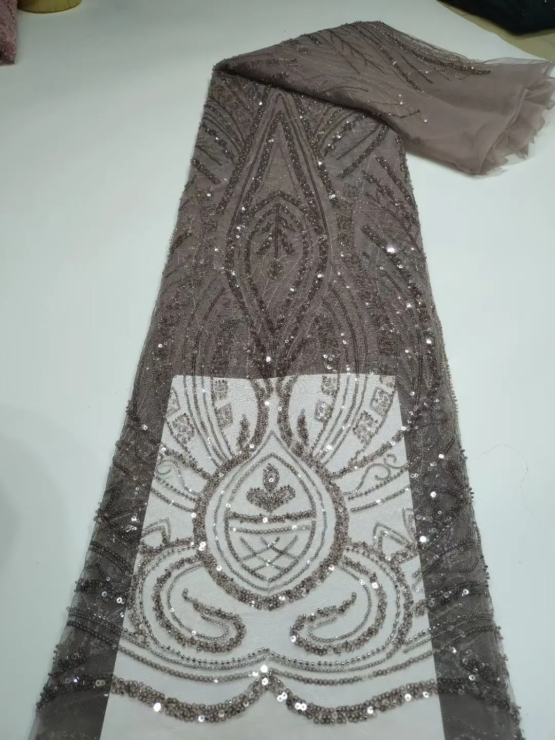 

Тюль, кружевная ткань, вышивка, африканские бусины, кружевная ткань, женское французское нигерийское платье высокого качества