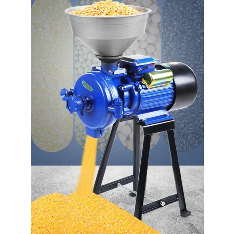 

Professional moving easily grain miller seasoning grinding machine