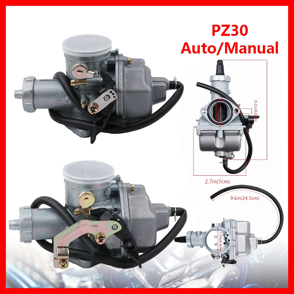 

PZ30 Carburettor 30mmMotorcycle Carburetor Modification For Keihin ABM IRBIS TTR Carburador 175CC 200cc 250cc Motorcycle