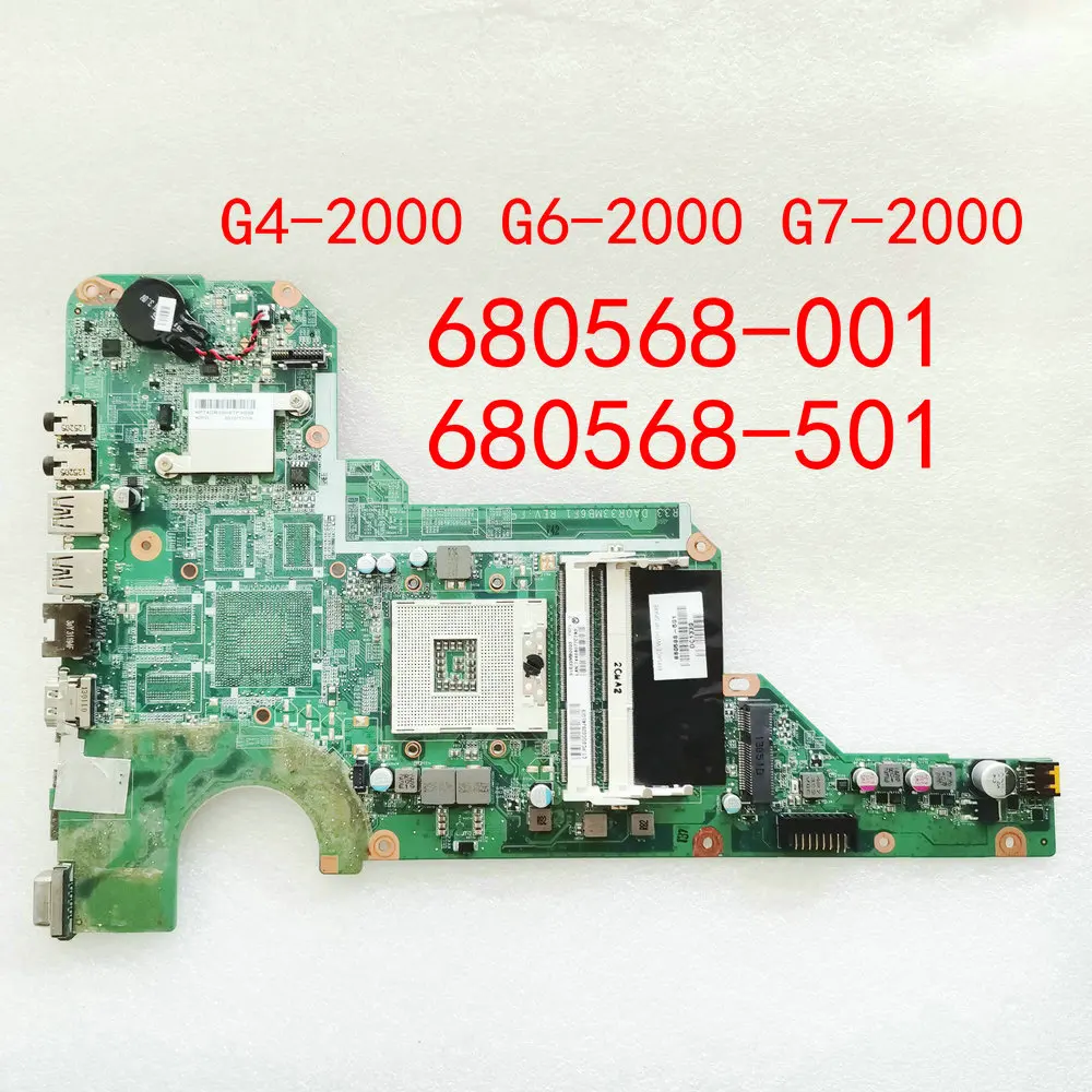 680568-001 материнская плата для ноутбука HP PAVILION G6-2000 G4-2000 G7-2000 HM76 DDR3 DA0R33MB6E0 - купить по