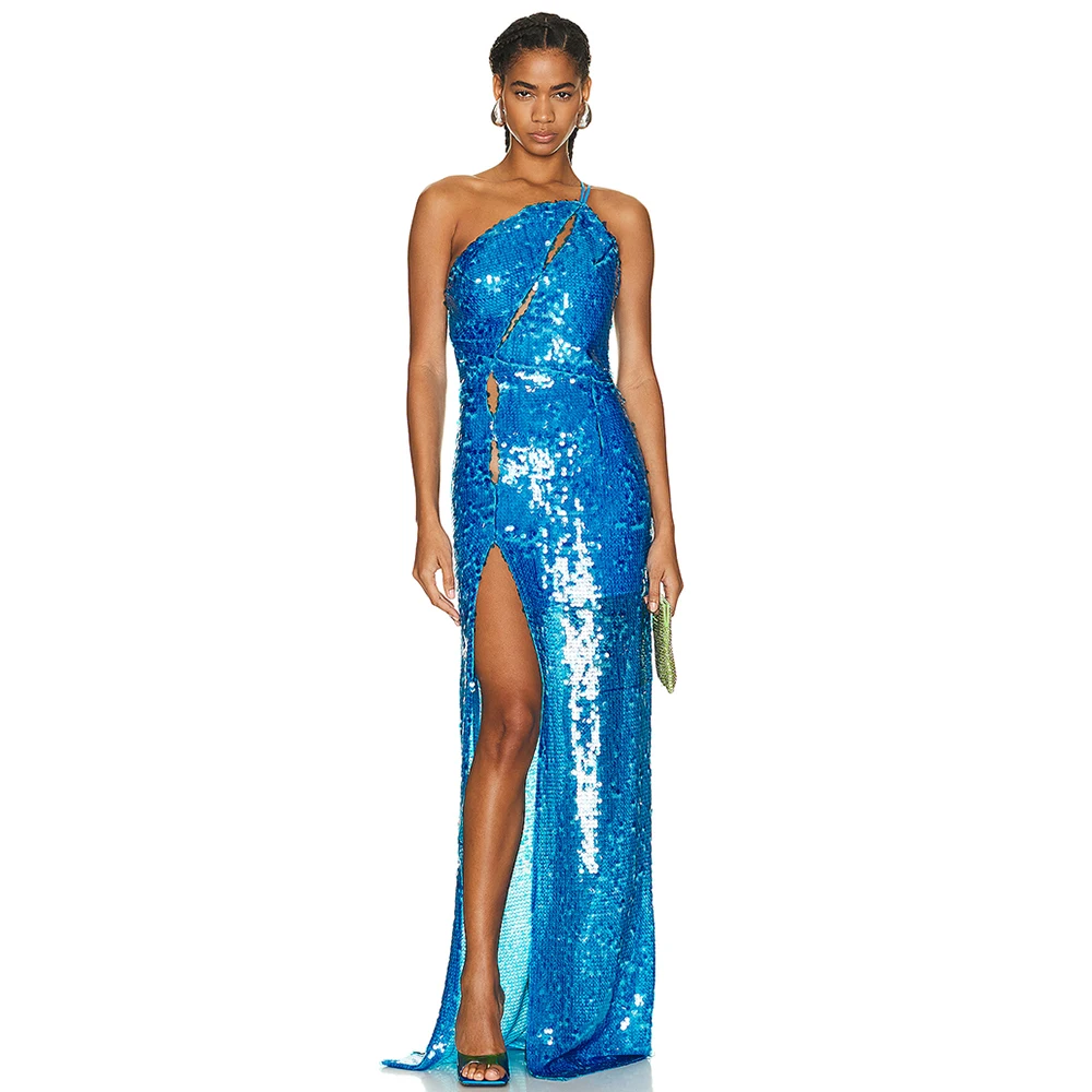 Женское новое элегантное темпераментное банкетное платье для выступлений