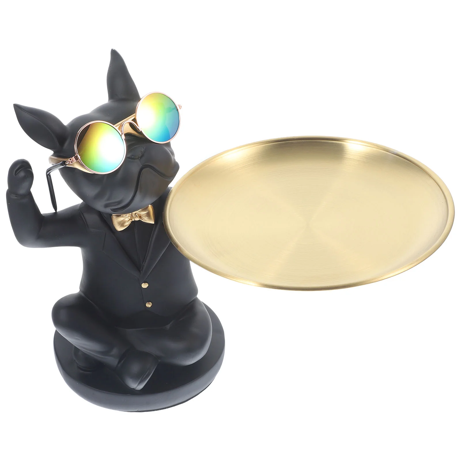 

Tray Animal Jewelry Fruit Table Moderndish Basket Statue Figurine Serving Sculpture Bowl Holder Eater Centerpiece Server Storage