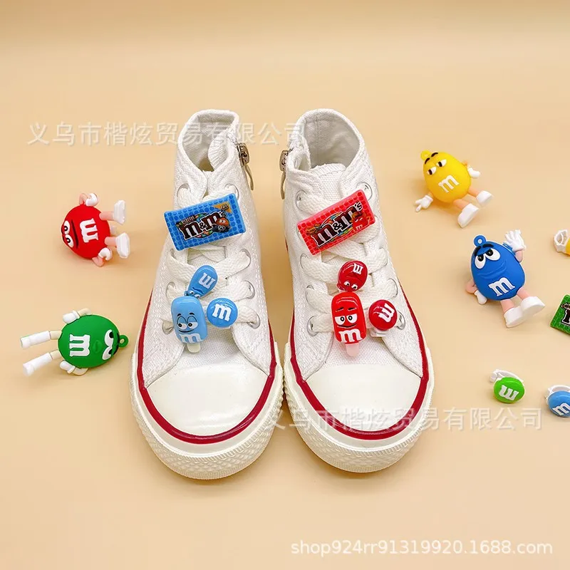 

Multiple Colors Sneaker Decoration Designer Fashion Funny All-match Shoe Accessories Cartoon Cute Shoe Lace Charms for Sneaker