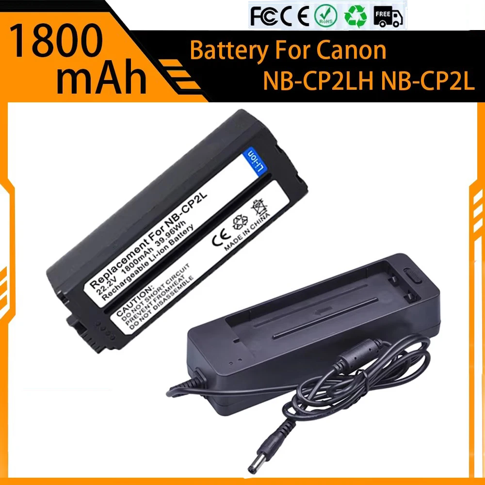 NB-CP2LH NB-CP2L аккумулятор 1800 мАч зарядное устройство для Canon SELPHY CG-CP200 CP1500 CP1300 CP1200 CP910