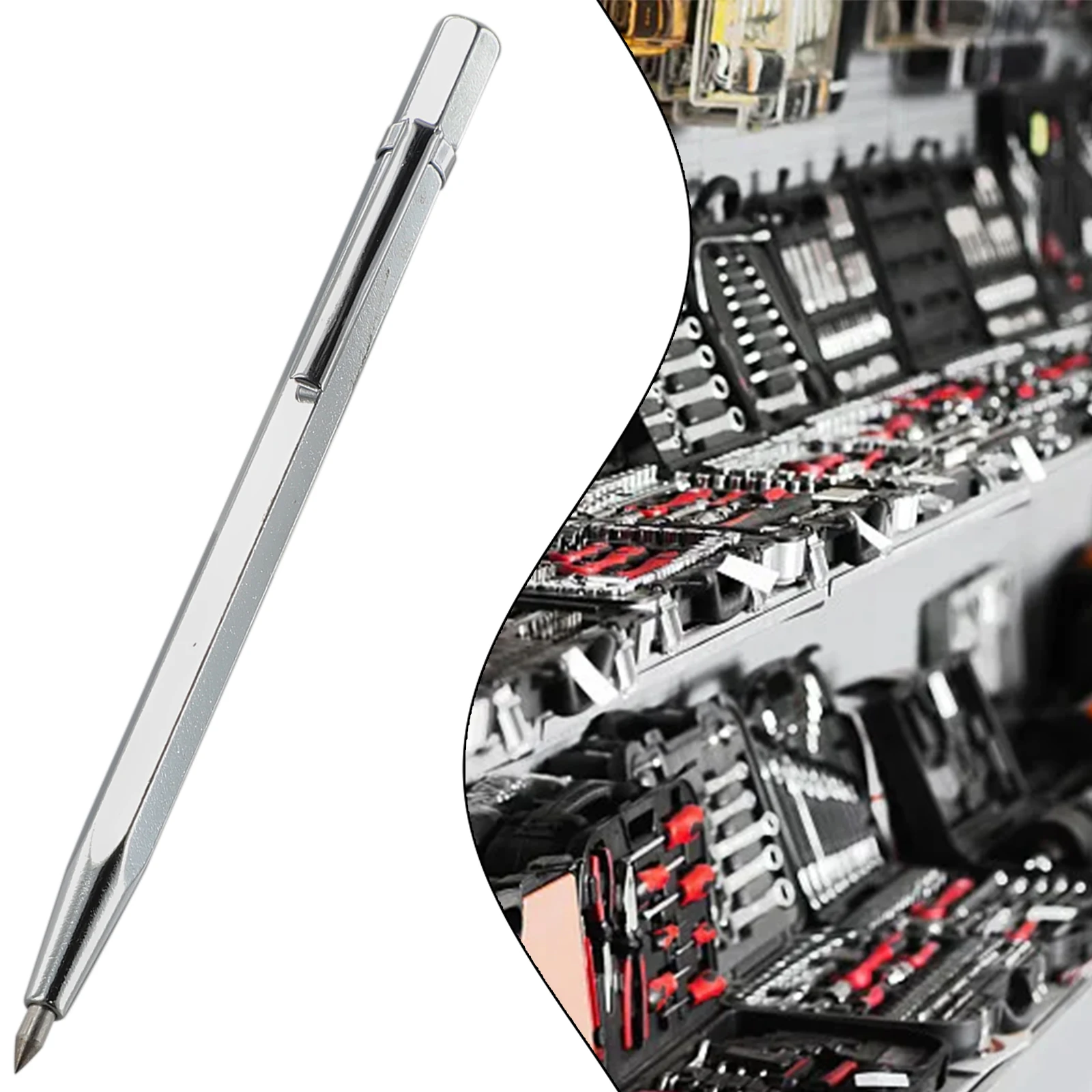 

Carbide Marker pen Mark Marker Metal Pen Scribe Scriber Scribing Tip Tungsten Brand new High quality Practical