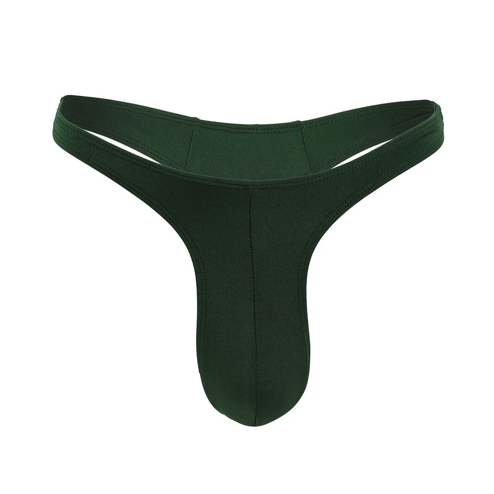 

Big Peni Pouch T-back Thongs Men Sexy See Through Underwear Neon Color Bikini Man Brief G-string Low Rise Soild Underpant Short