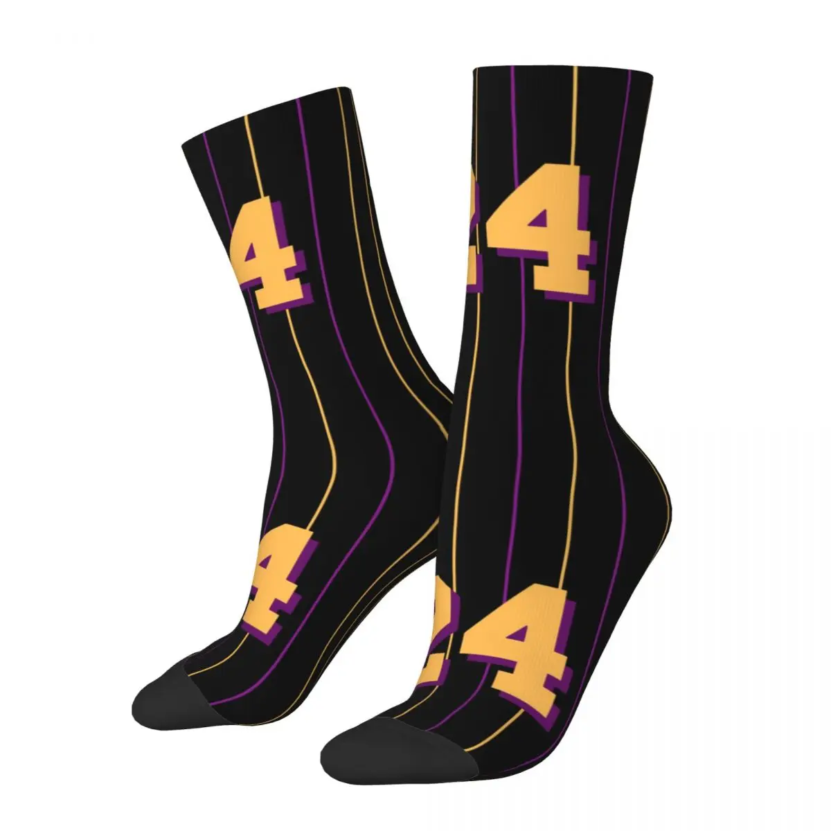 Unisex Gym Sport Harajuku Seamless Printed Funny Novelty Crew Sock