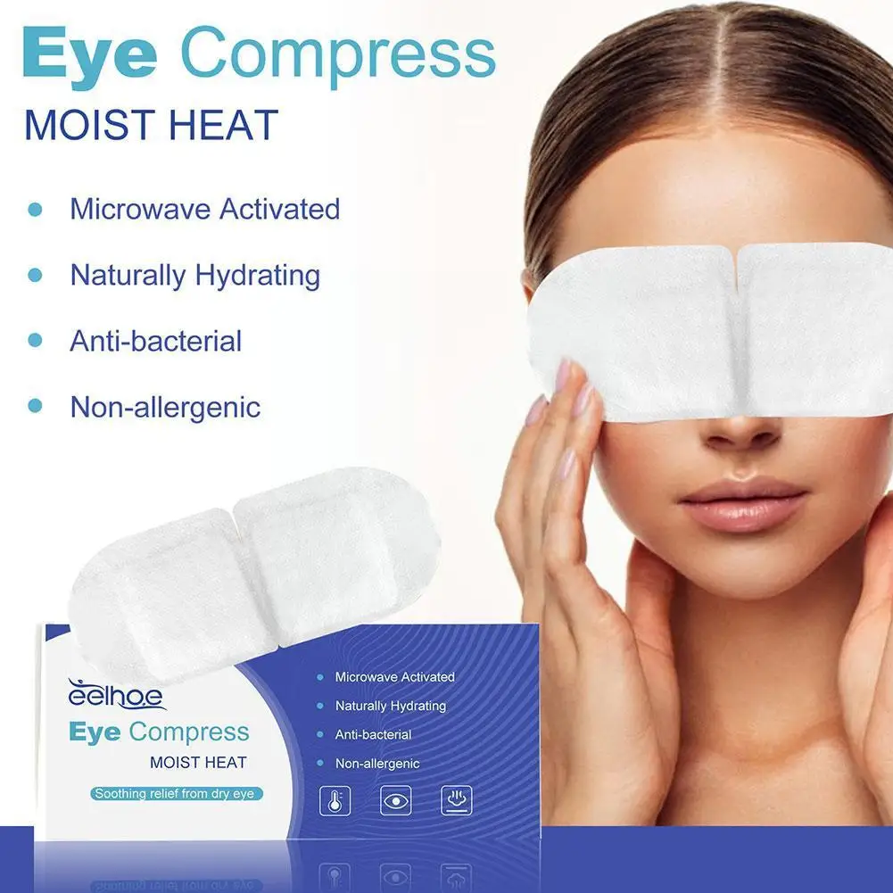 

Herbaceous Warm Steam Eye Mask For Sleeping Eyes Massage Hot Compress Eye Patch Care Relax Remove Dark Circles Relieve Fati S6U7