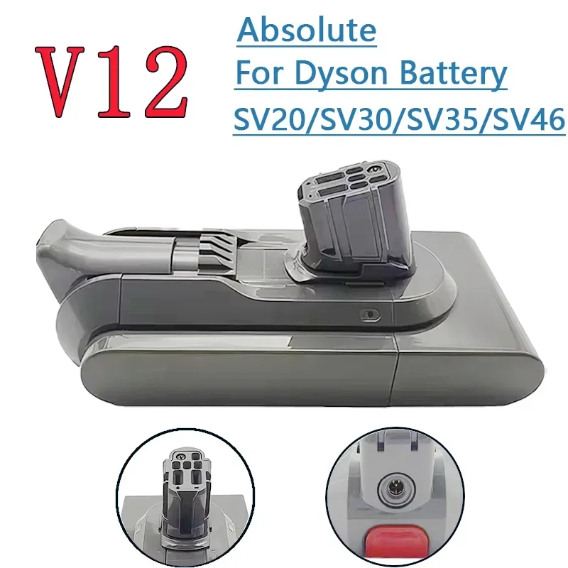Аккумулятор 25 2 В подходит для Dyson V12 6000 мАч совместимый с пылесосом SV20 SV30 SV35 SV46