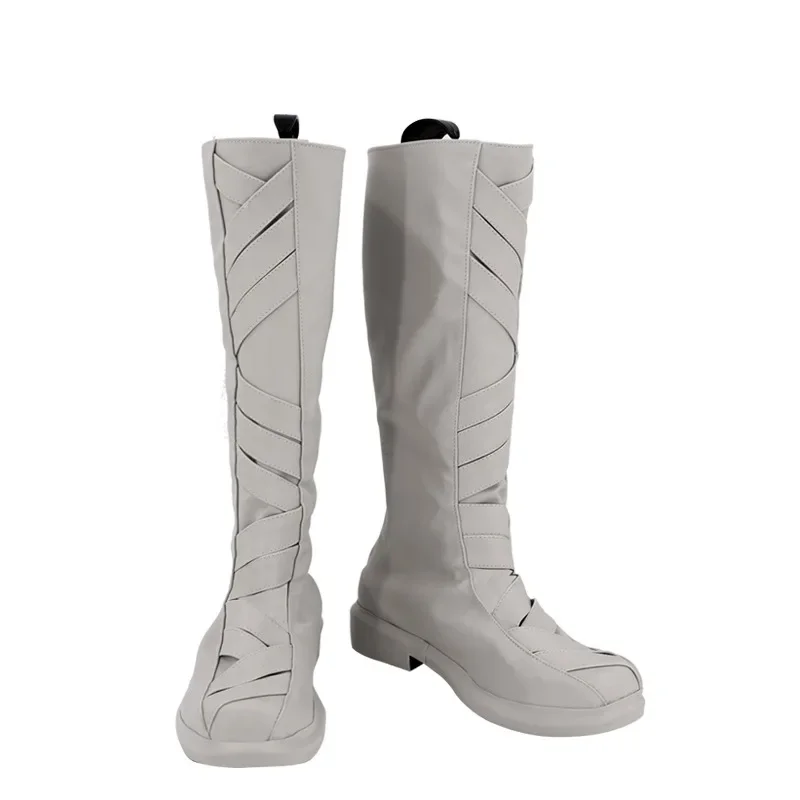 Moon Knight Marc Spector Косплей Костюм Обувь Сапоги из искусственной кожи ручной работы