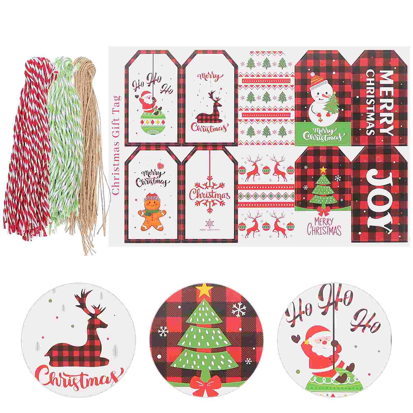 

Tags Christmas Gift Labels Paper Hanging Xmas Present Cards Treewrapping Greeting Label Decorationwith Ropes Paperboardpresents