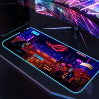 gaming mousepad gamer asus deskmat cute mouse pad rgb pc accessories keyboard mat desk protector mats backlight%c2%a0led mause pads