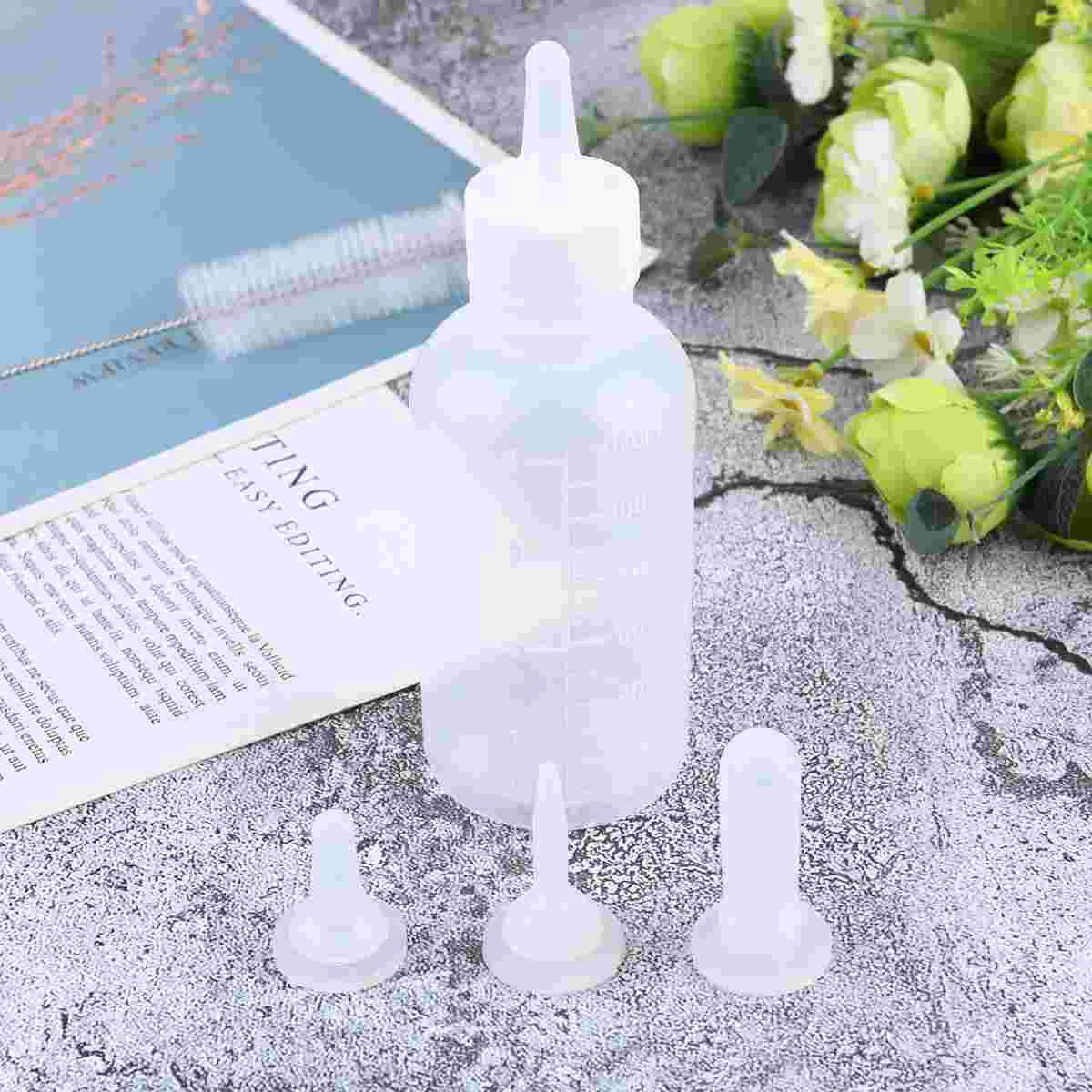 

Bottle Feeding Bottles Puppy Nursing Pet Kitten Nurser Baby Dog Set Pacifier Feeder Cat Tool Liquid Smaller Water Animal