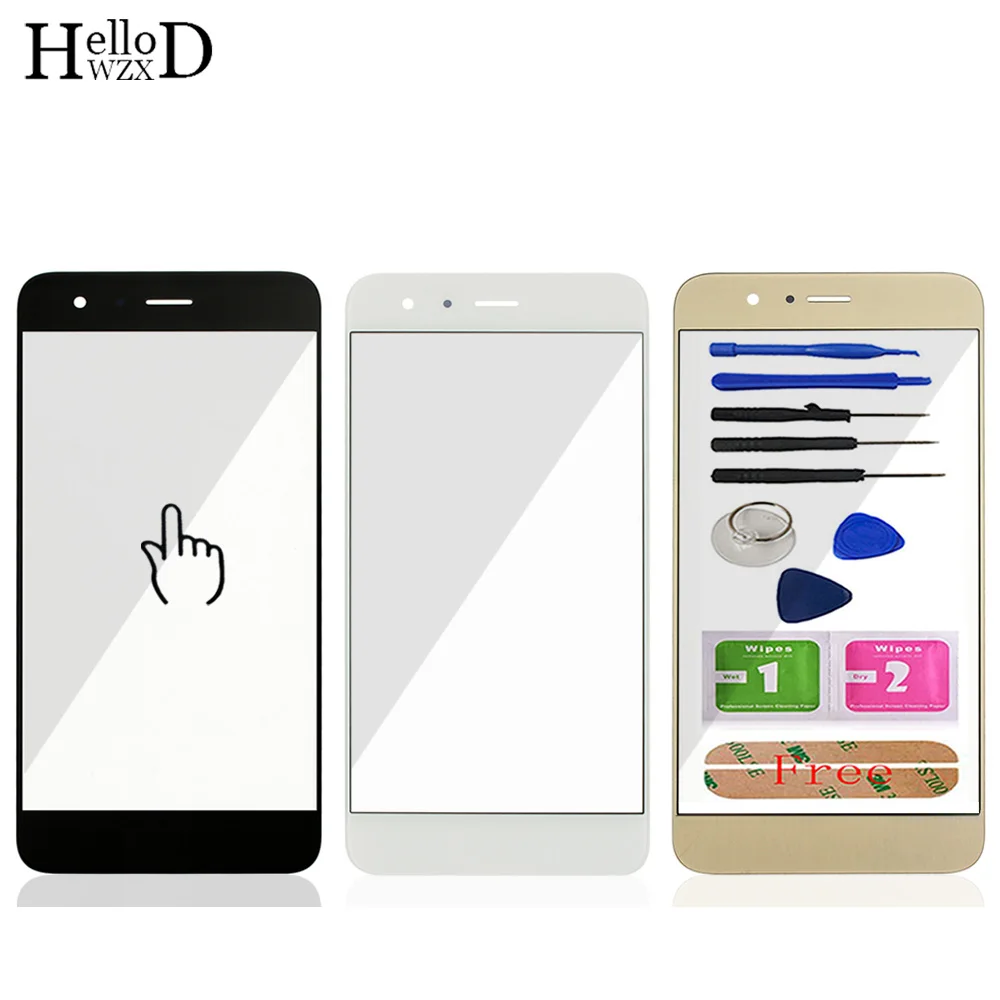 

5.0'' Front Outer Glass For Huawei Nove 2 (No Touch Screen Glass Digitizer Panel) Front Glass Lens Sensor Tools Free Adhesive