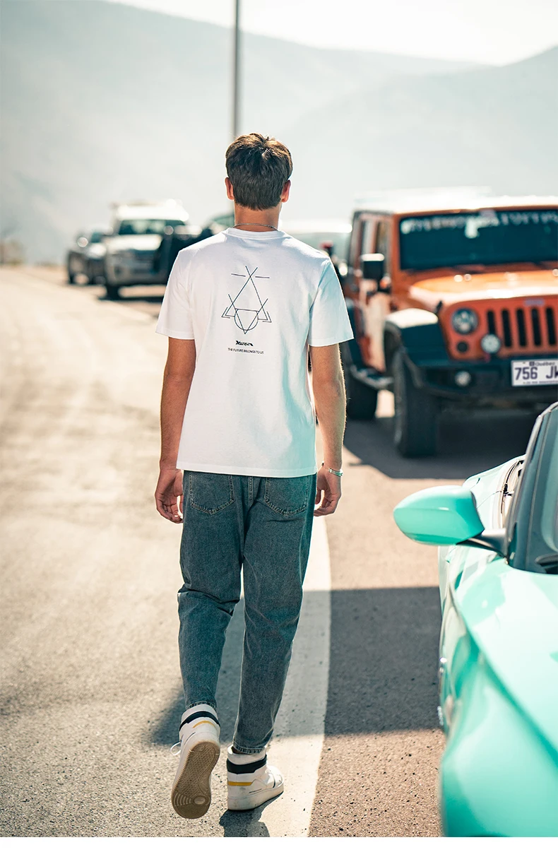 

7272 2022 summer new short-sleeved T-shirt creative graphic printing t-shirt