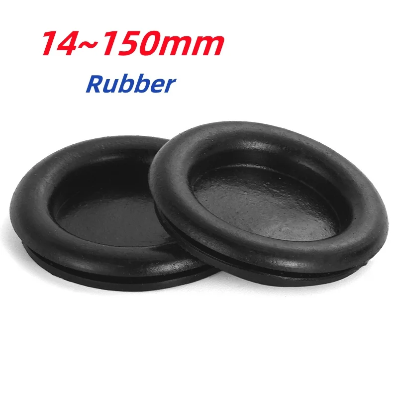 

Черные резиновые заглушки для проводов 14-150 мм