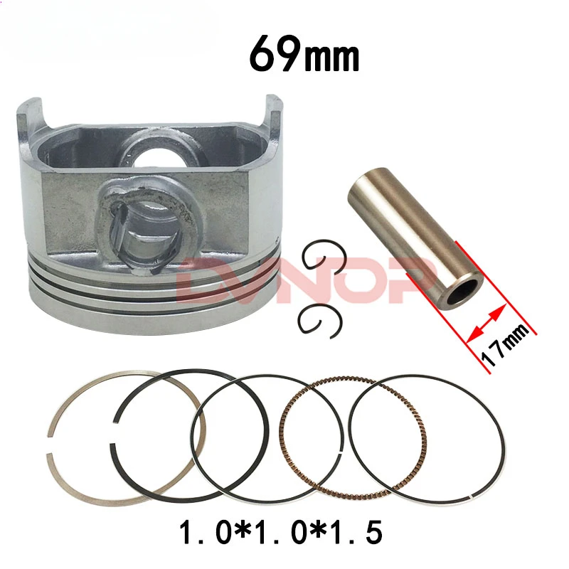 

Мотоциклетное поршневое кольцо Zongshen XINYUAN ATV250 ZS250 CB250 CBB250 CQR M7 R8RTF поршневое кольцо с отверстием 69 мм поршневое штифт 17 мм