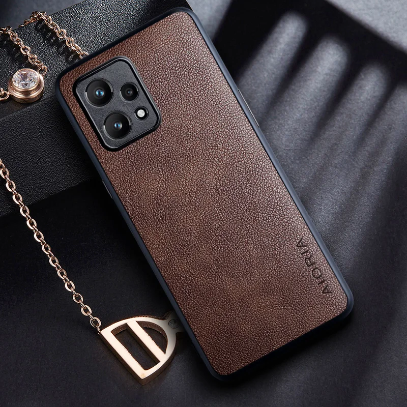 

Case for Oppo Realme 9 Pro Plus 9i 5G 4G coque Retro business PU leather Skin design phone cover for realme 9 pro case funda