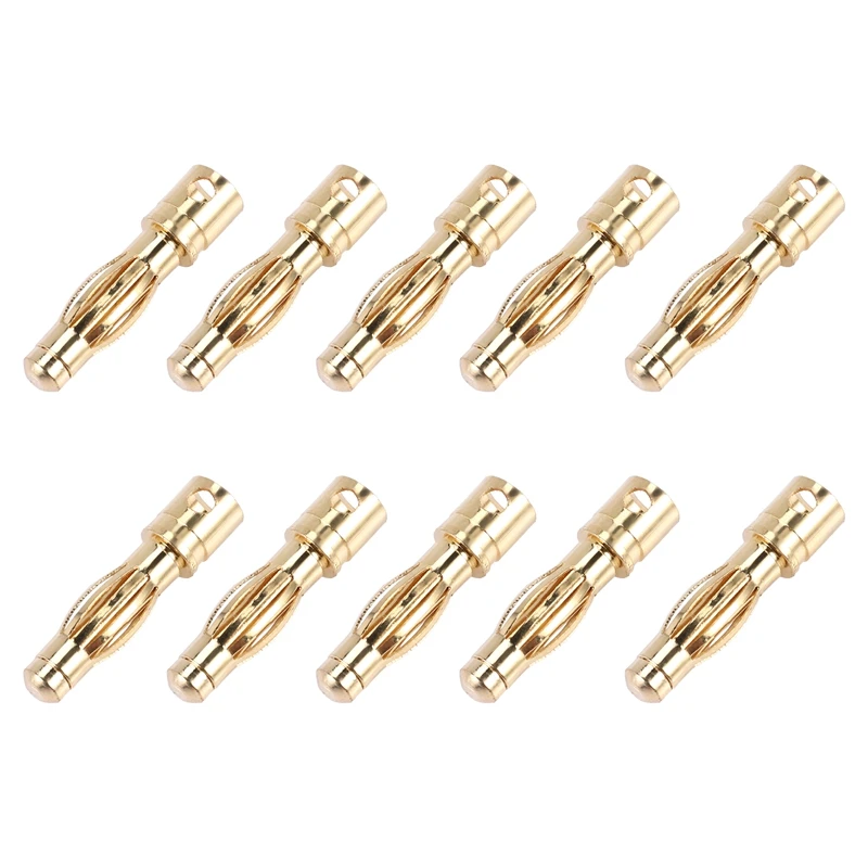 10PCS 4mm Male Banana Plug Connector Replacements
