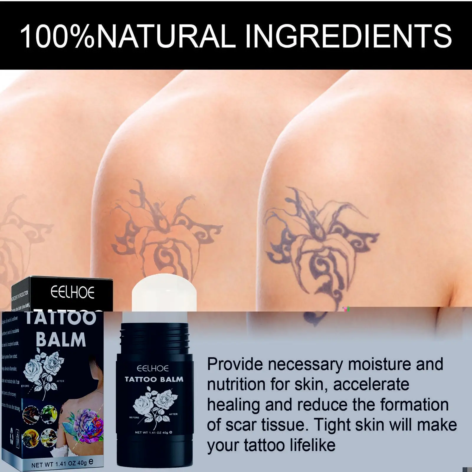 

40g Tattoo Care Cream Ointment Natural Healing Lotion Quick Balm Cream Accessories Recovery Makeup Beauty Tattoo Repair L8N7