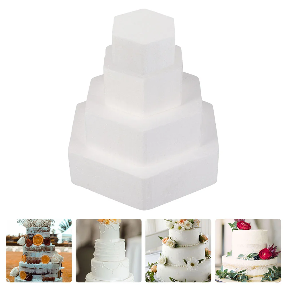 

Cakedummy Dummies Styrofoam Round Stand Rotating Hexagon Polystyrene Model Fake Floral Weddingpractice Arrangement Cakes Circle
