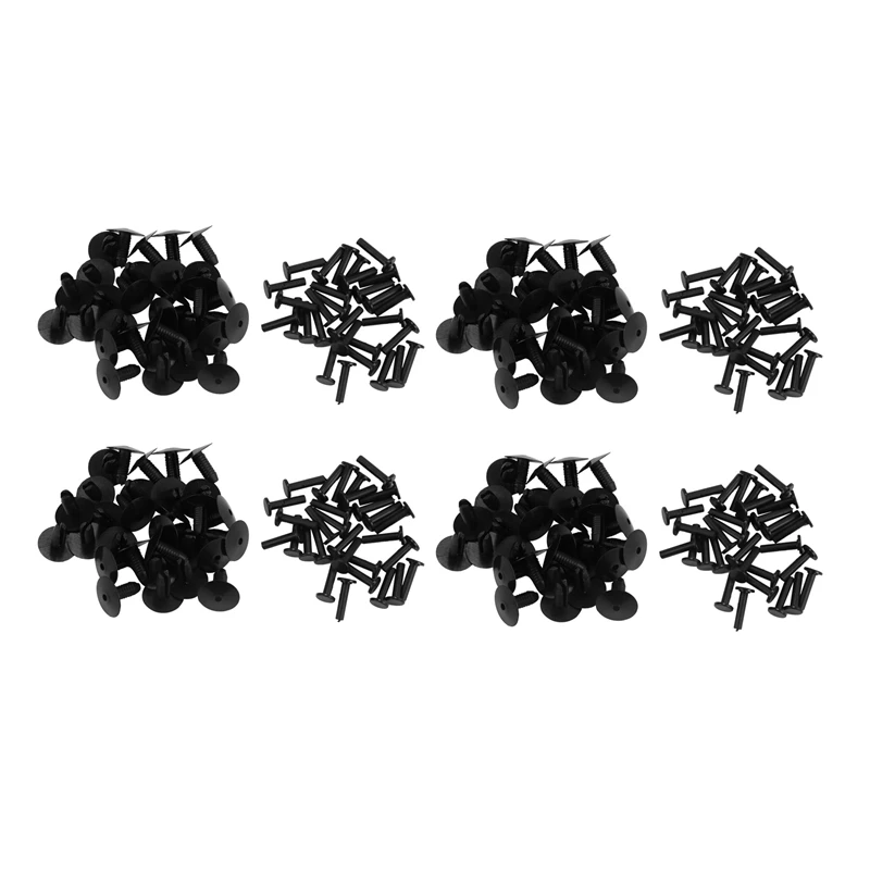 

120Pcs Plastic Bumper Mounting Rivet Body Trim Clip For BMW E30 E36 E46 E39 E38