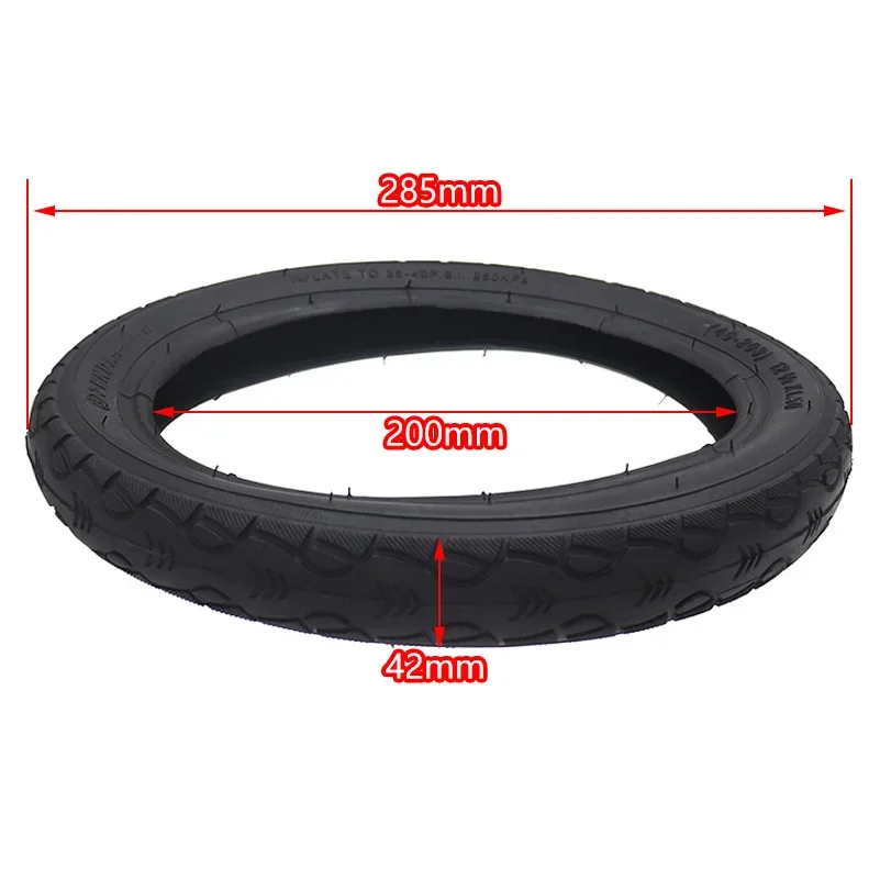 12 5 дюймов 1/2x1 50 (40-203) бутиловая пневматическая шина 1/2x2 1/4inner для электромобиля