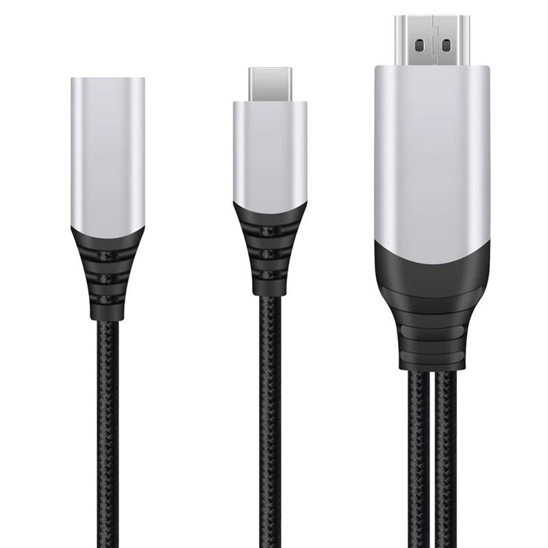 

Кабель HDMI TYPE-C, с кабелем для экрана 4K