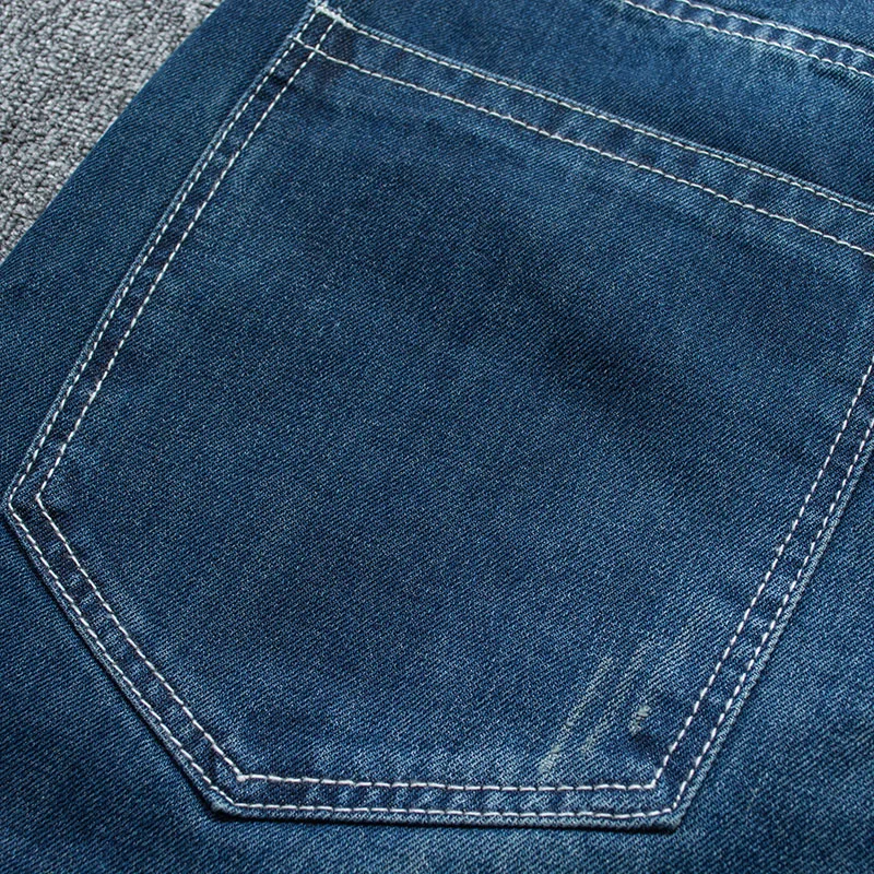 Men's Wide Leg Baggy Jeans Men Blue Black Straight Leg Denim Pants Male Oversize Loose Hip Hop Jean Homme Plus Size 42 44 46