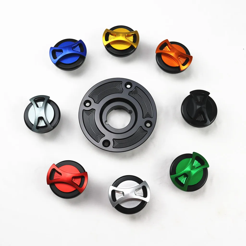 

CNC Бабочка крышка бензобака для Suzuki GSXR 600 1300 TL1000 GS500 SV650