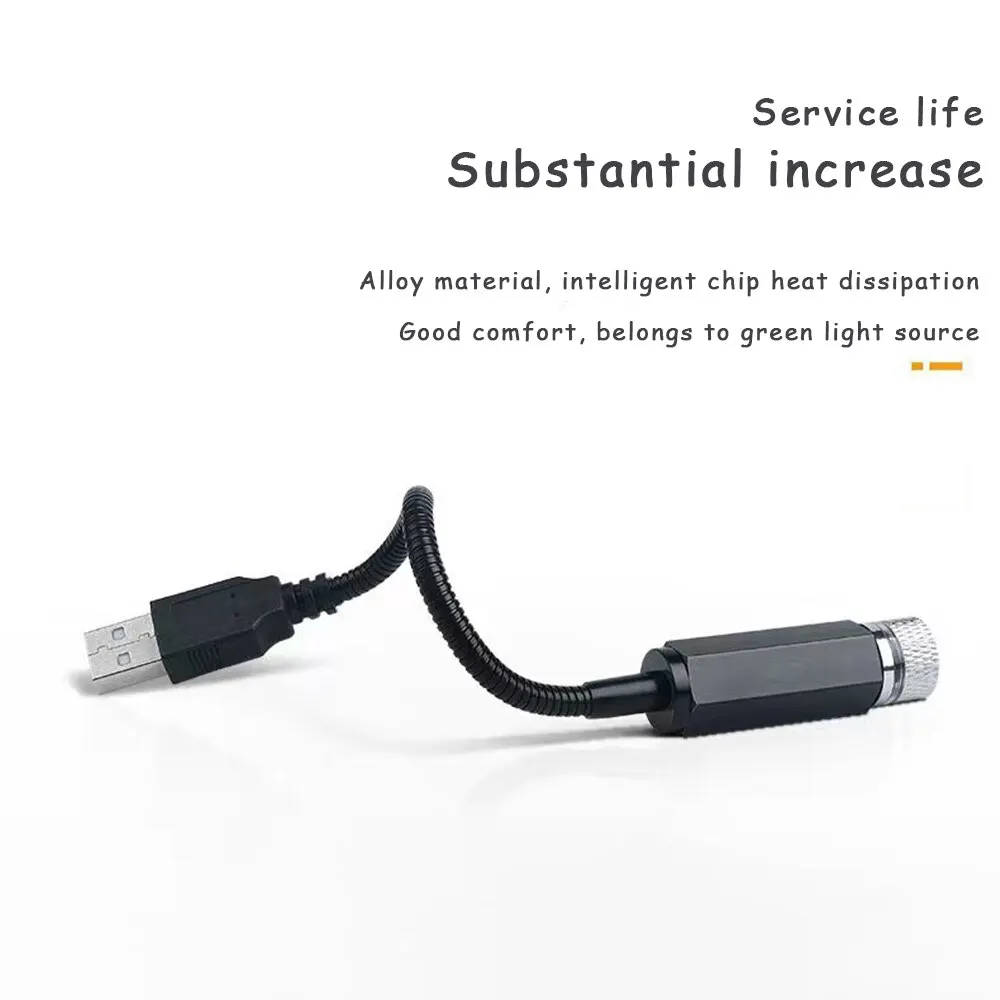 1 шт. автомобильная Беспроводная лампа с USB-портом