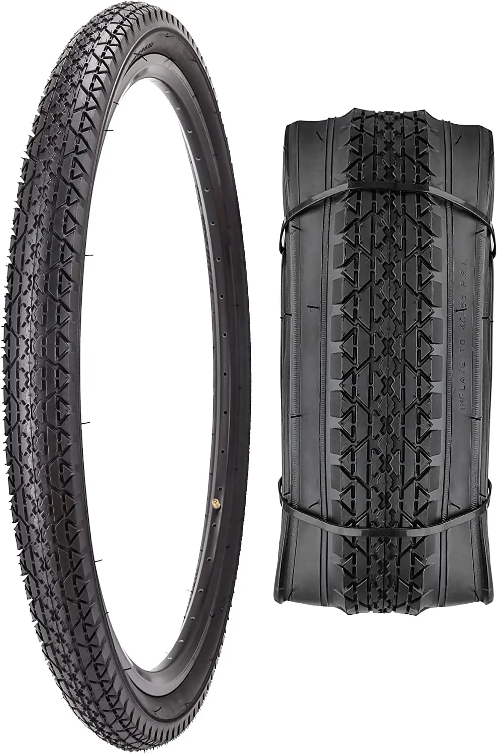 

Bike Tire 26"x 2.125" Folding Beach Cruiser Replacement Bicycle Tire