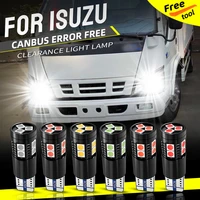 2pcs t10 w5w led parking side marker clearance lights bulbs 194 168 2825 no error for isuzu d max 23 mu x pickup truck