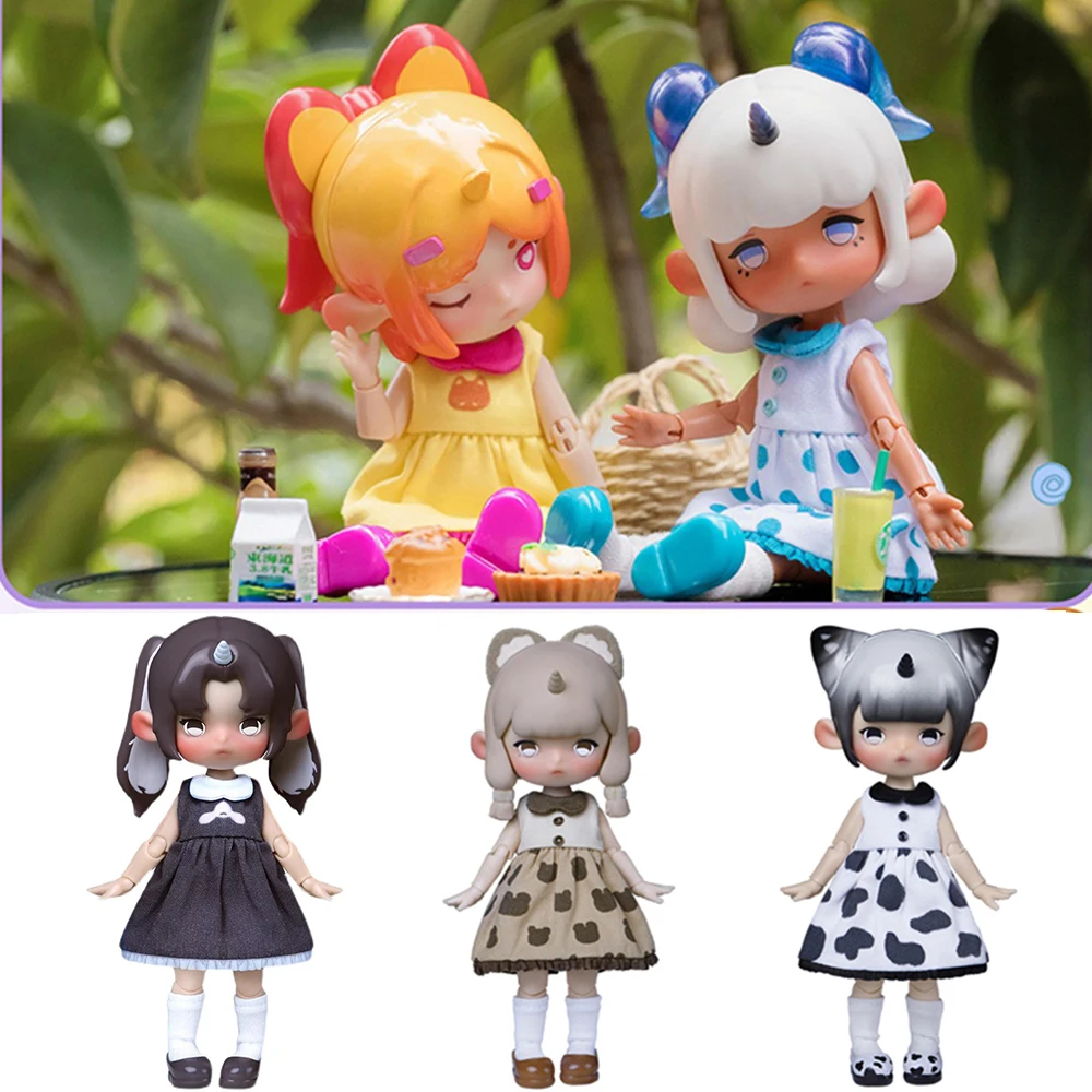 

Penny Box Obtisu11 Dolls Blind Box Cute Elf Unicorn Bjd Joint Figures Mystery Box Anime Model Kawaii Surprise Toy for Kid Girl