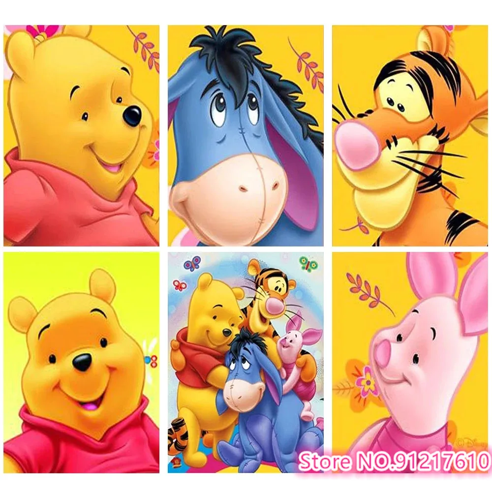 

Puzzle 1000 Pieces Disney Animation Winnie The Pooh Cartoon Puzzle Leisure Brain Burning Children's Puzzle Gift