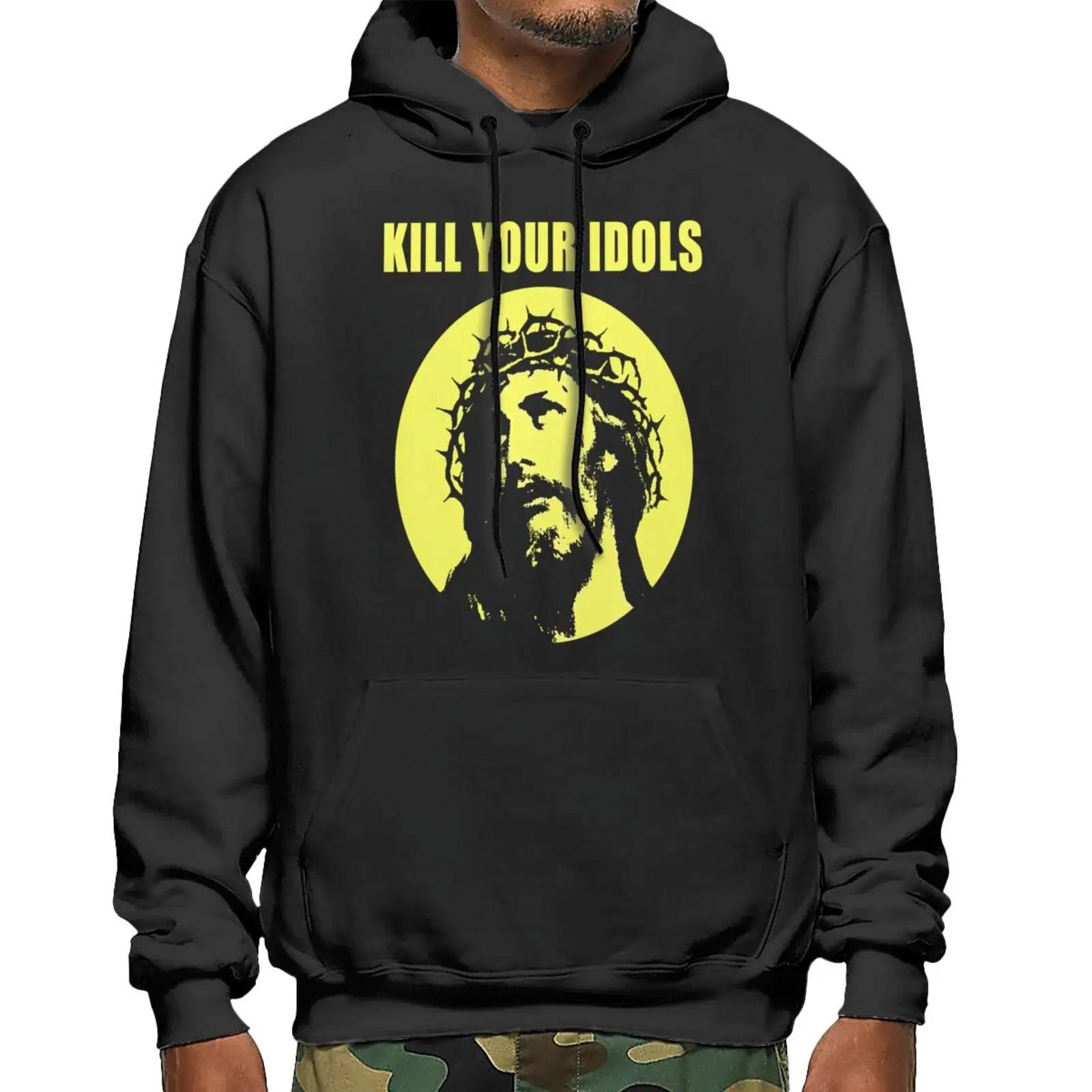 

Худи и толстовки Gunsnroses Kill Your Idols Band, толстовки с капюшоном и капюшоном, женская одежда на молнии, Мужская толстовка, Толстовка Оверсайз