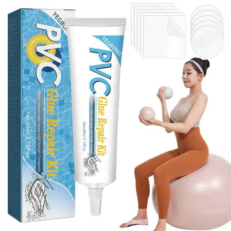 

Inflatable Pool Patch Kit PVC Air Mattresses Pool Patch Repair Set Air Leakproof Inflates Maintenance Kit For PVC Pool