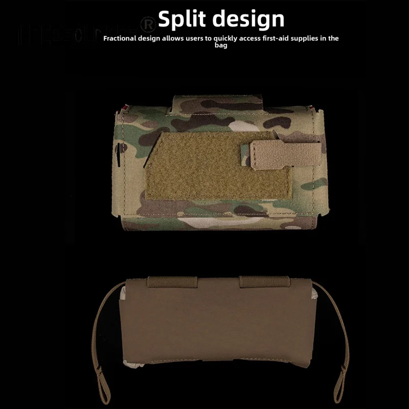 Фото Тактический поясной жилет MOLLE V3: Малый портативный быстросъемный медицинский набор №2