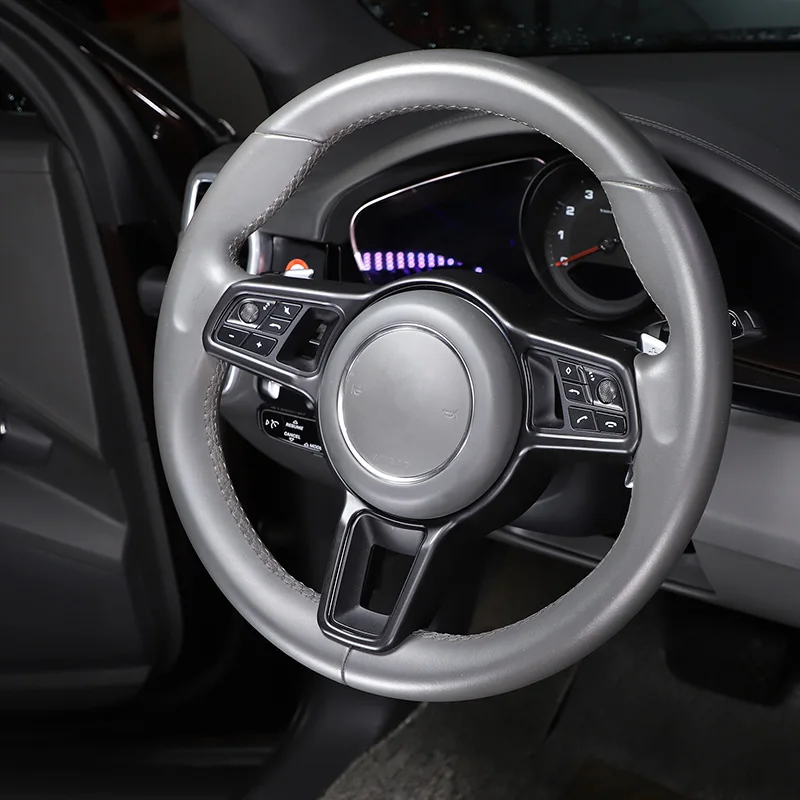 Для Porsche Macan Cayenne Panamera 718 911 918 ABS текстура из углеродного волокна внутренняя крышка